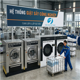 TRANG BỊ HỆ THỐNG GIẶT SẤY CÔNG NGHIỆP HIỆN ĐẠI CHO CẢNH SÁT BIỂN VIỆT NAM